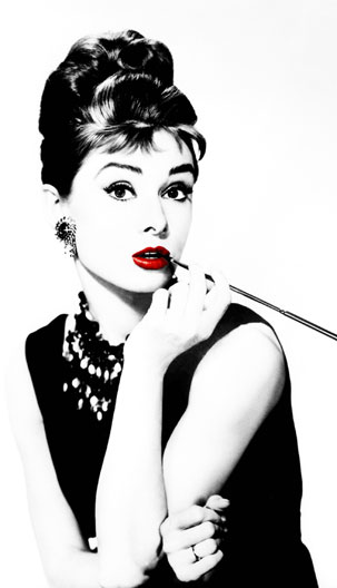 Audrey Red Lips