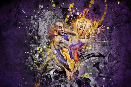 Kobe Bryant Purple L