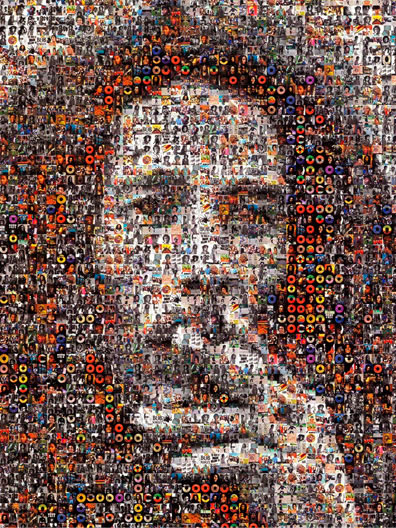 Bob Marley Mosaic M