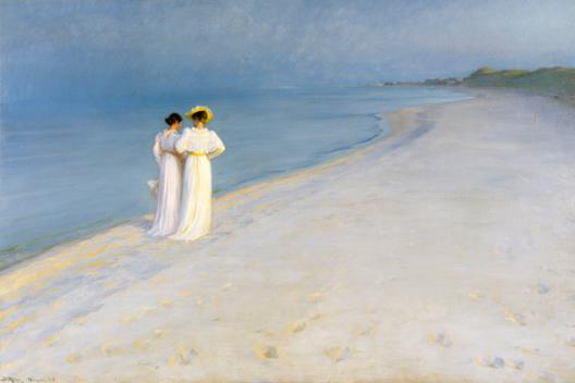 Summer evening on Skagen