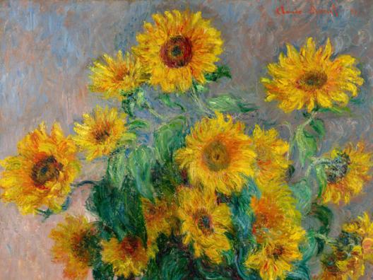 Sunflowers (detail)