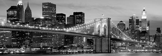 Brooklyn Bridge at Night (detail)