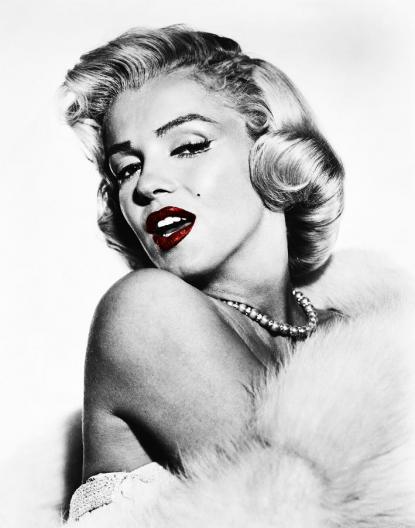 Marilyn Red Lips