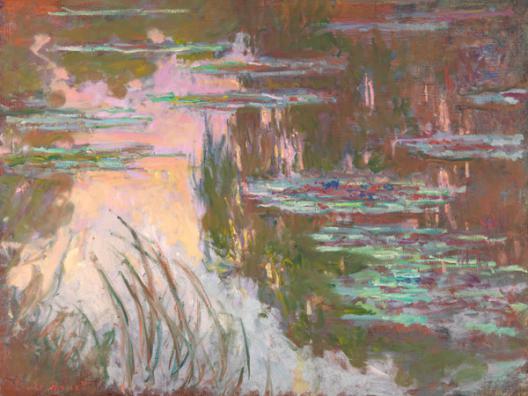 Water-Lilies, Setting Sun