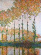 Poplars on the Banks of the l´Epte, Autumn