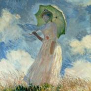 Woman with a Parasol  (left) S