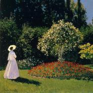 Young Woman in a Garden S