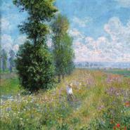 Meadow With Poplars S