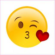 Emoticono Beso